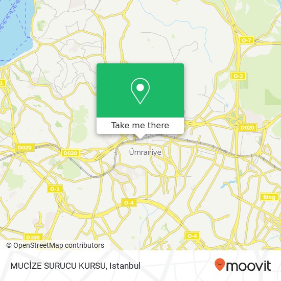 MUCİZE SURUCU KURSU map