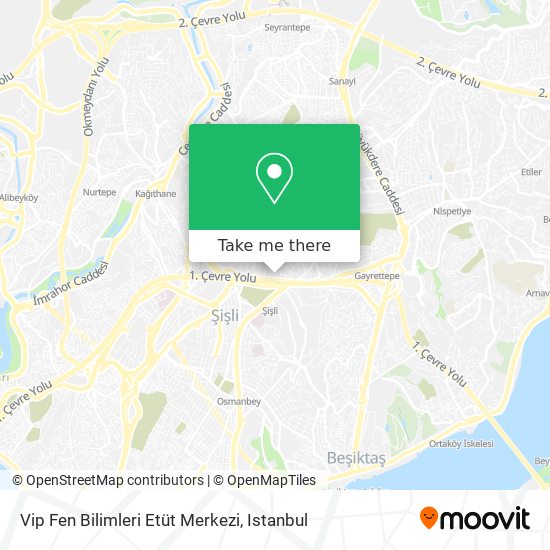 Vip Fen Bilimleri Etüt Merkezi map