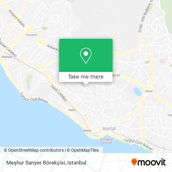 Meşhur Sarıyer Börekçisi map