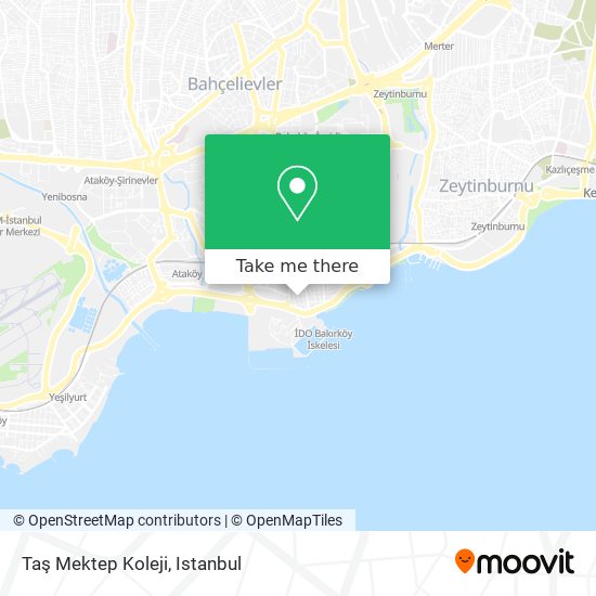 Taş Mektep Koleji map