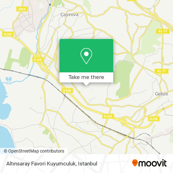 Altınsaray Favori Kuyumculuk map