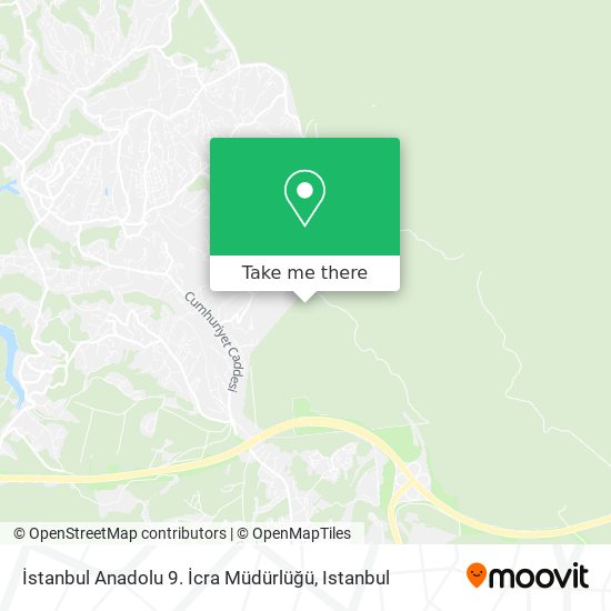 İstanbul Anadolu 9. İcra Müdürlüğü map