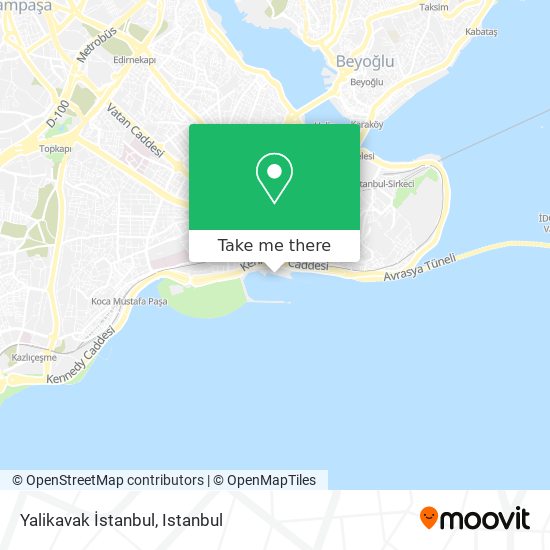 Yalikavak İstanbul map