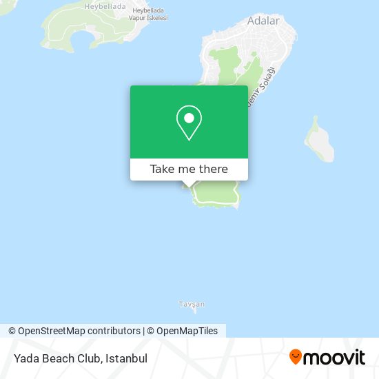 Yada Beach Club map