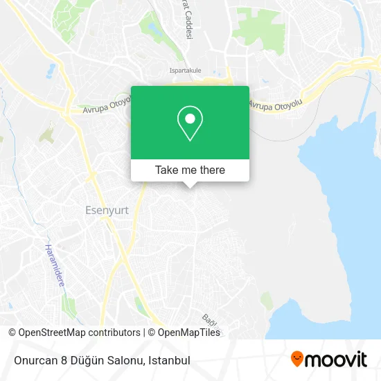 Onurcan 8 Düğün Salonu map