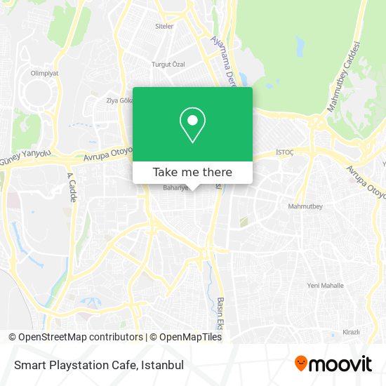 Smart Playstation Cafe map
