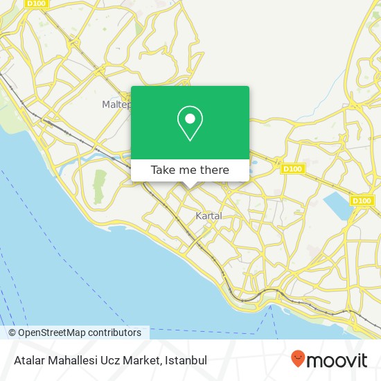 Atalar Mahallesi Ucz Market map