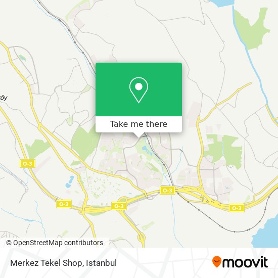 Merkez Tekel Shop map