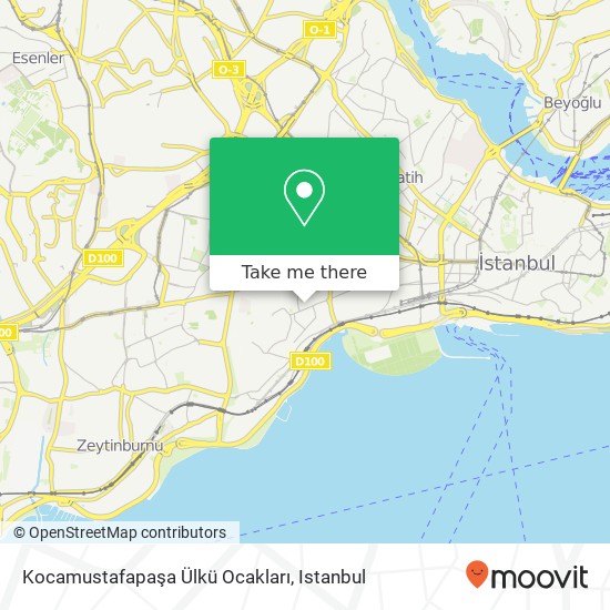 Kocamustafapaşa Ülkü Ocakları map