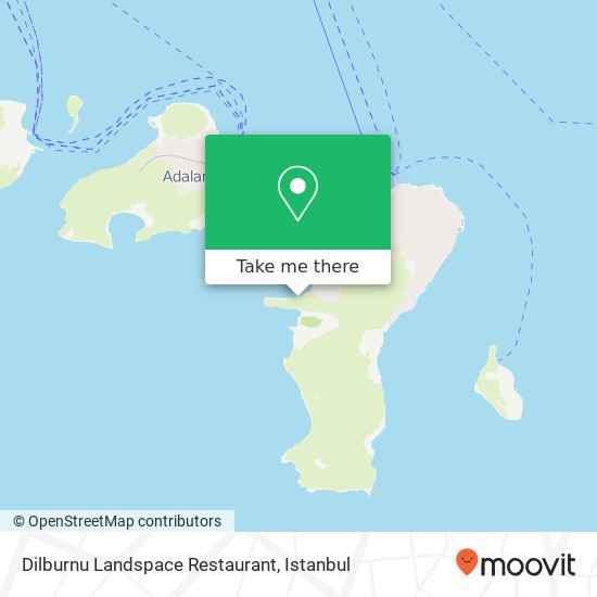 Dilburnu Landspace Restaurant map