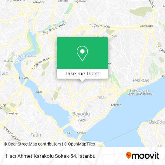 Hacı Ahmet Karakolu Sokak 54 map