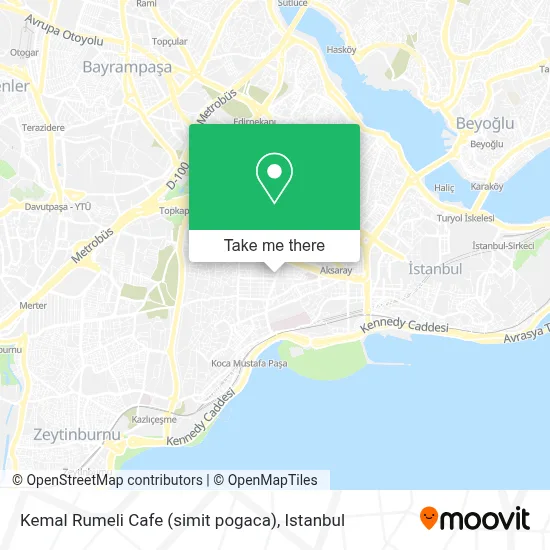 Kemal Rumeli Cafe (simit pogaca) map