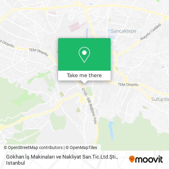 Gökhan İş Makinaları ve Nakliyat San.Tic.Ltd.Şti. map