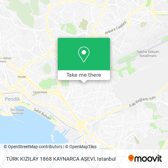 TÜRK KIZILAY 1868 KAYNARCA AŞEVİ map