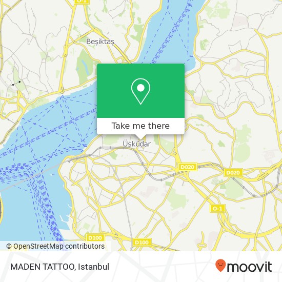 MADEN TATTOO map