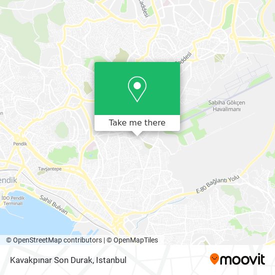 Kavakpınar Son Durak map