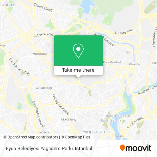 Eyüp Belediyesi Yağlıdere Parkı map