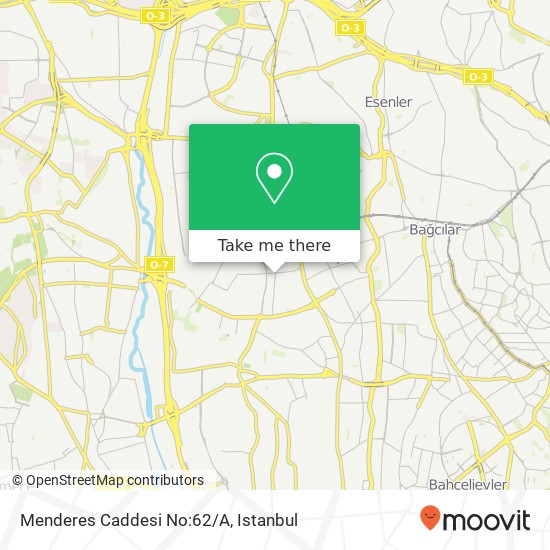 Menderes Caddesi No:62/A map