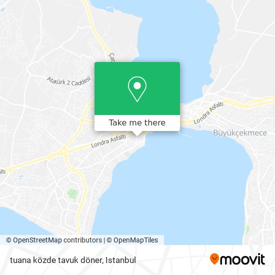 tuana közde tavuk döner map