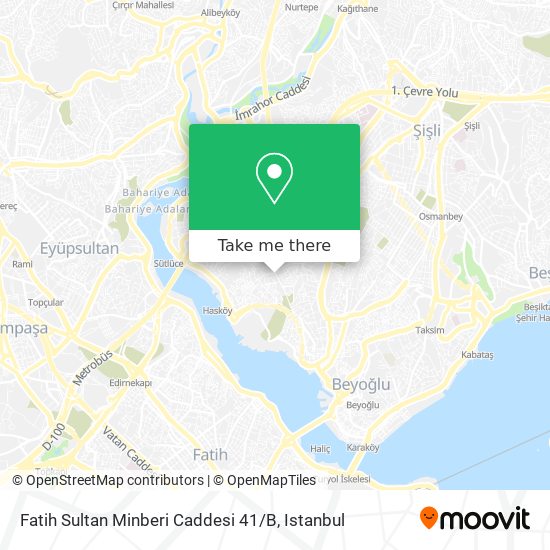 Fatih Sultan Minberi Caddesi 41 / B map