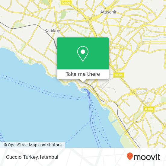 Cuccio Turkey map