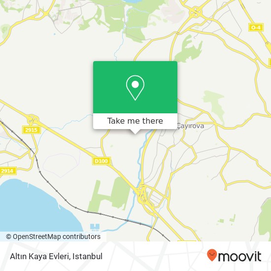 Altın Kaya Evleri map