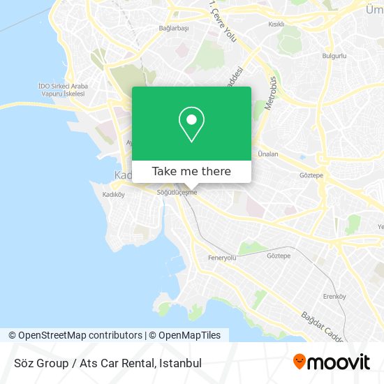 Söz Group / Ats Car Rental map