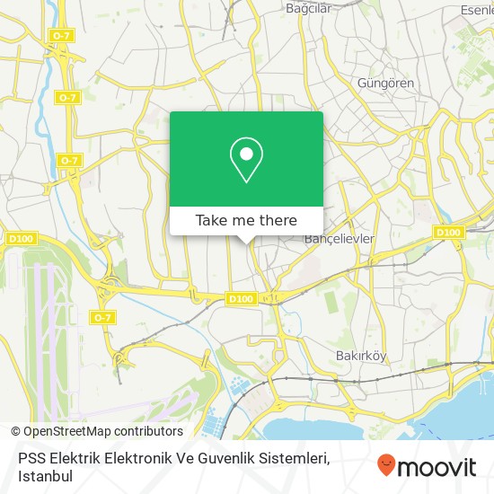 PSS Elektrik Elektronik Ve Guvenlik Sistemleri map