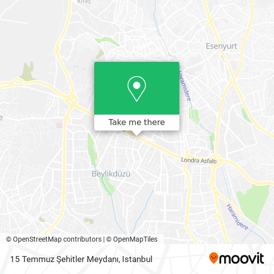 15 Temmuz Şehitler Meydanı map