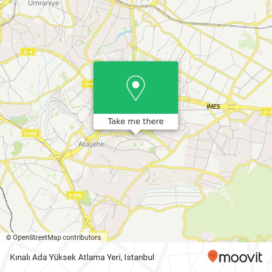 Kınalı Ada Yüksek Atlama Yeri map