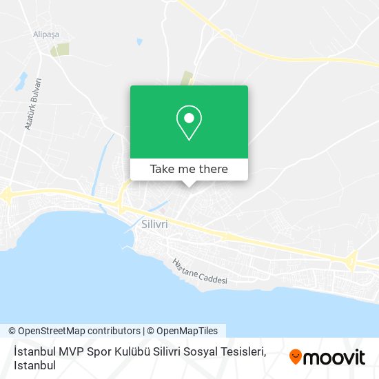 İstanbul MVP Spor Kulübü Silivri Sosyal Tesisleri map