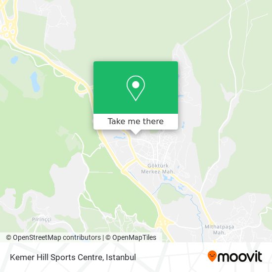 Kemer Hill Sports Centre map