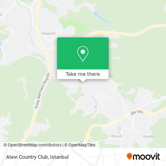 Atevi Country Club map