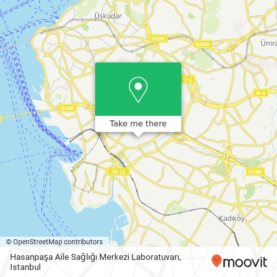 Hasanpaşa Aile Sağlığı Merkezi Laboratuvarı map