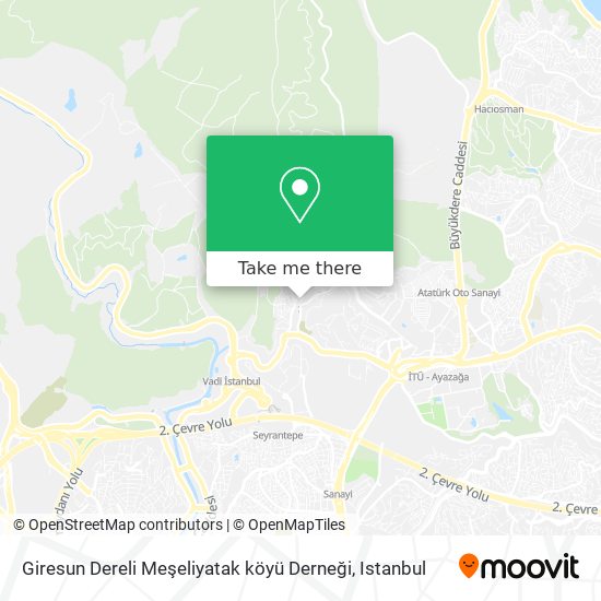 Giresun Dereli Meşeliyatak köyü Derneği map