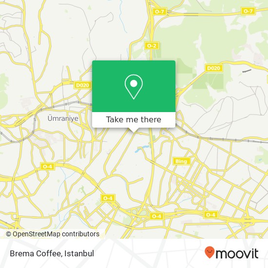 Brema Coffee map