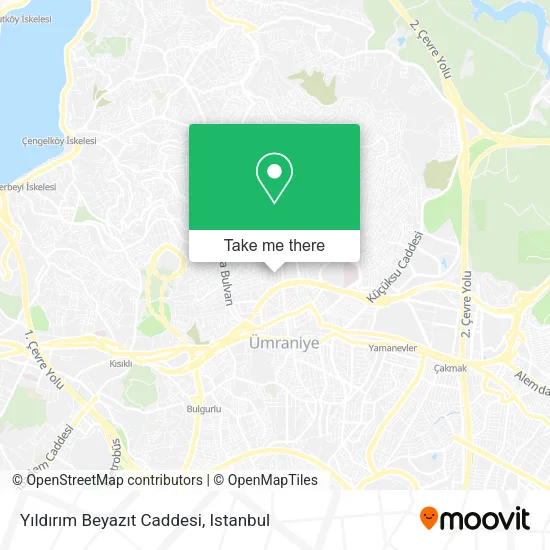 Yıldırım Beyazıt Caddesi map