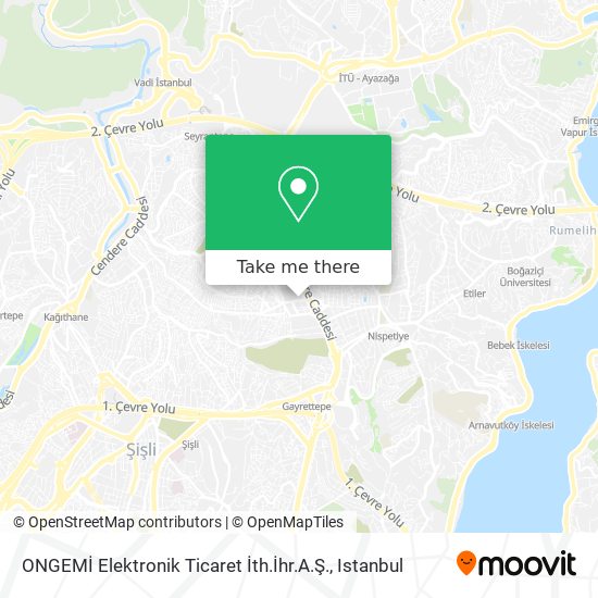 ONGEMİ Elektronik Ticaret İth.İhr.A.Ş. map