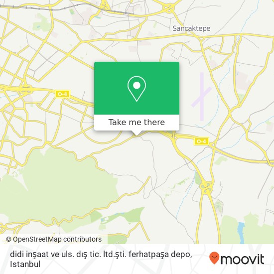 didi inşaat ve uls. dış tic. ltd.şti. ferhatpaşa depo map