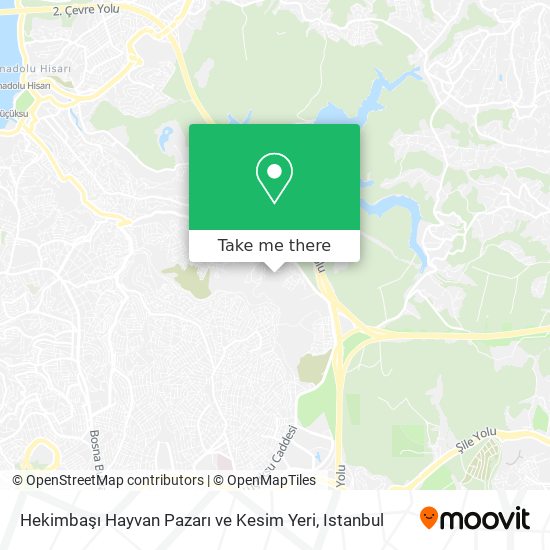 Hekimbaşı Hayvan Pazarı ve Kesim Yeri map