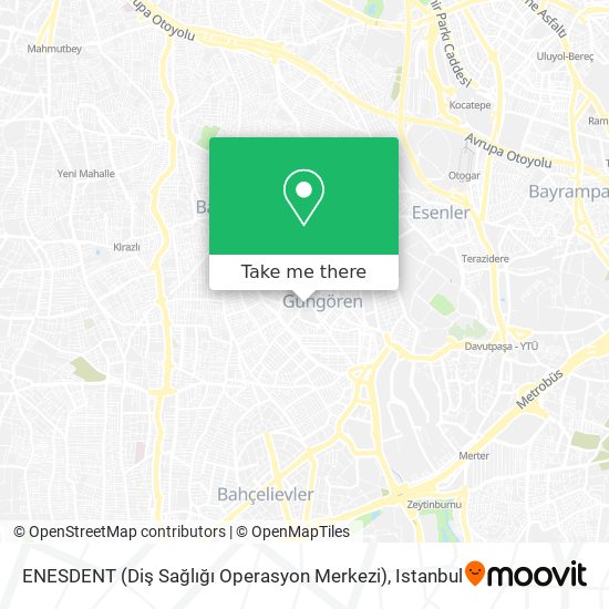 ENESDENT (Diş Sağlığı Operasyon Merkezi) map