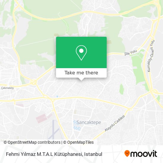 Fehmi Yılmaz M.T.A.L Kütüphanesi map