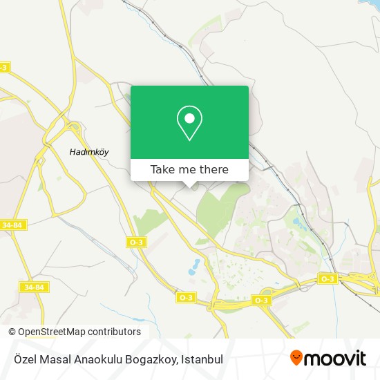 Özel Masal Anaokulu Bogazkoy map