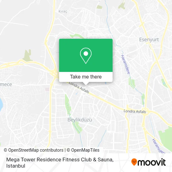 Mega Tower Residence Fitness Club & Sauna map