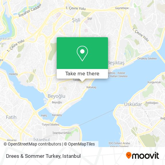 Drees & Sommer Turkey map