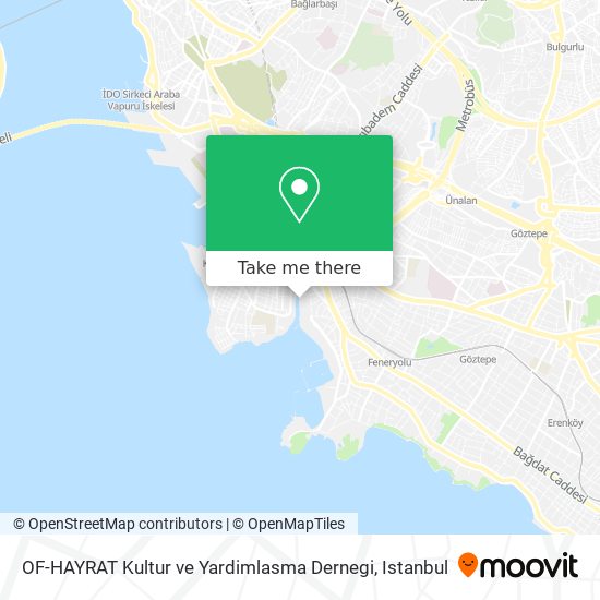OF-HAYRAT Kultur ve Yardimlasma Dernegi map