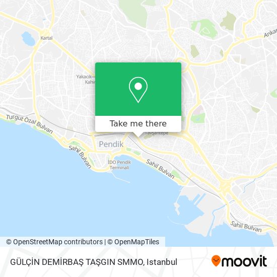 GÜLÇİN DEMİRBAŞ TAŞGIN SMMO map