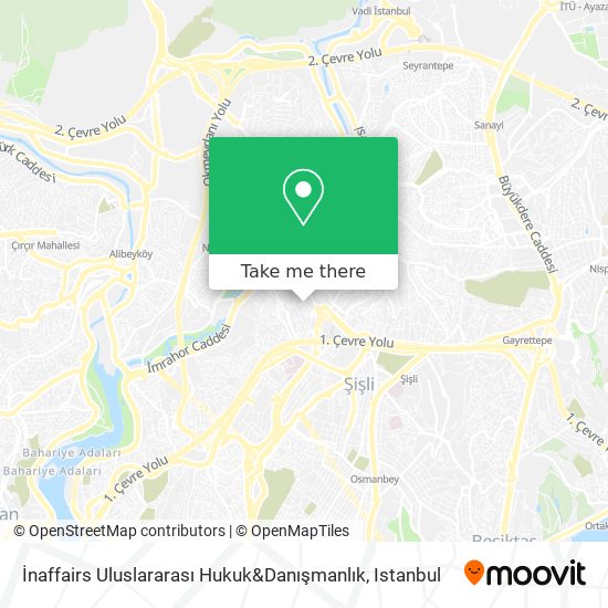 İnaffairs Uluslararası Hukuk&Danışmanlık map