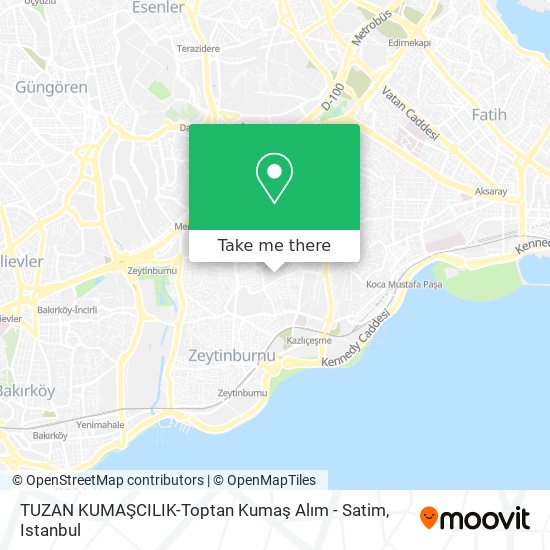 TUZAN KUMAŞCILIK-Toptan Kumaş Alım - Satim map