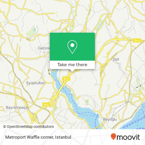 Metroport Waffle  corner map